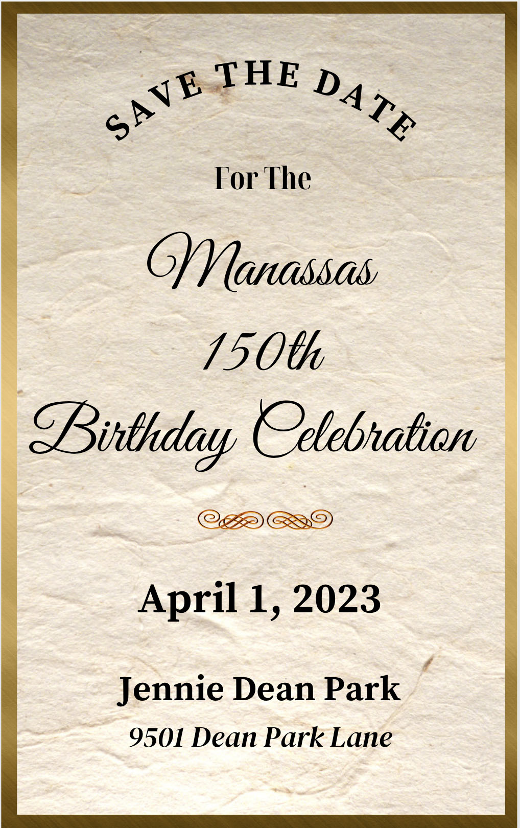 Manassas 150th Birthday Celebration