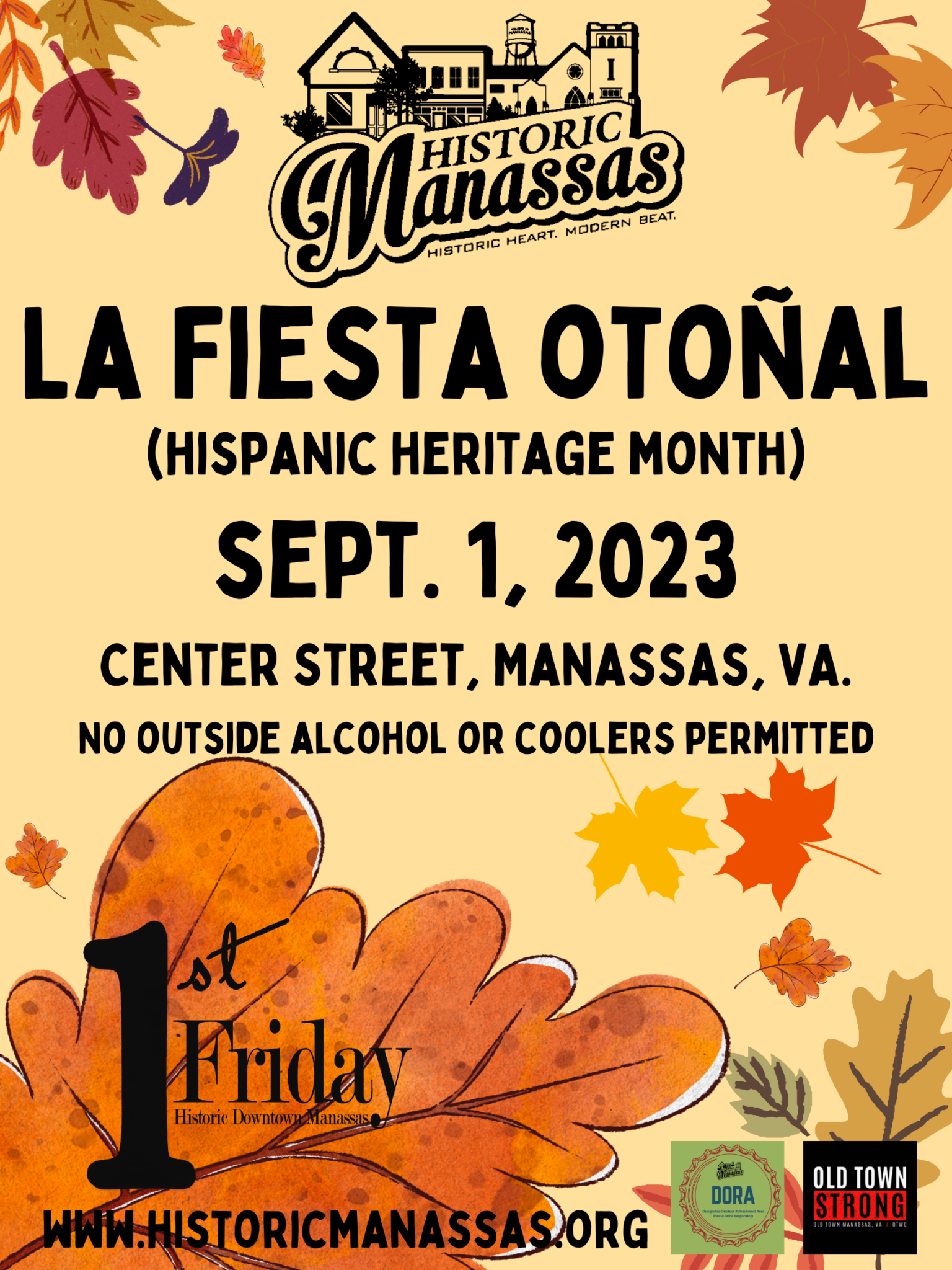 September First Friday: La Fiesta Otoñal (Hispanic Heritage Month)