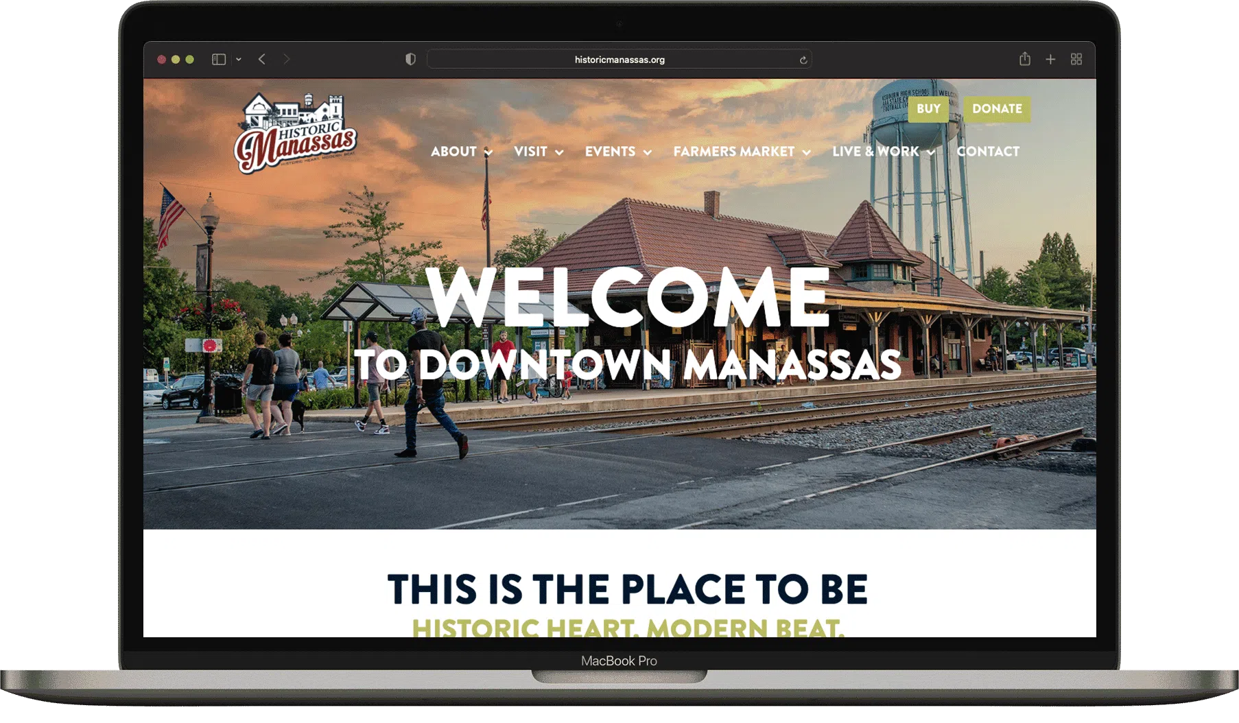 Historic Manassas Web Site
