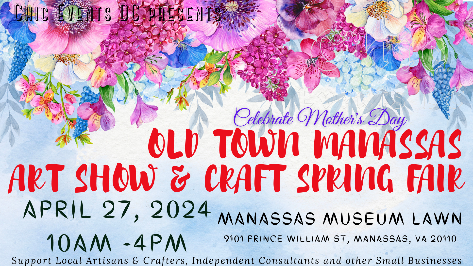 Old Town Manassas Art Show & Spring Craft Fair