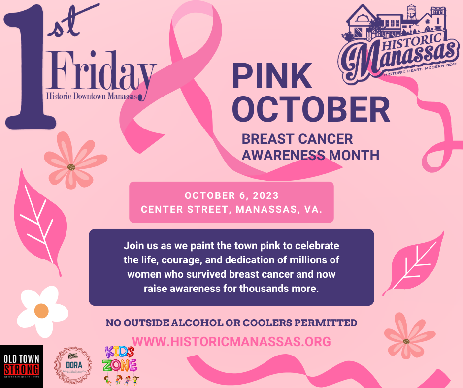 October First Friday: Pink October
